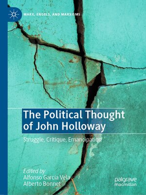 cover image of The Political Thought of John Holloway